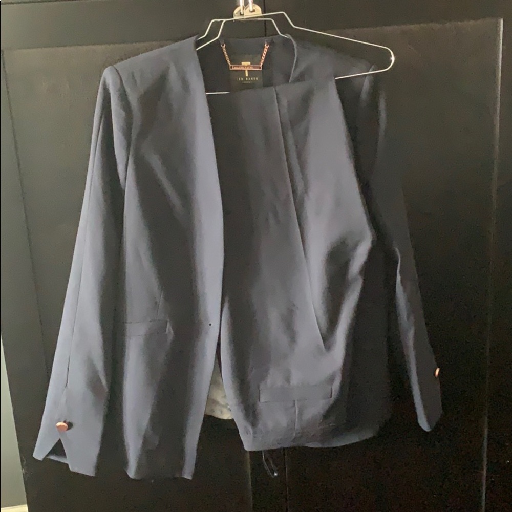 Blue Ted Baker Pant Suit Set